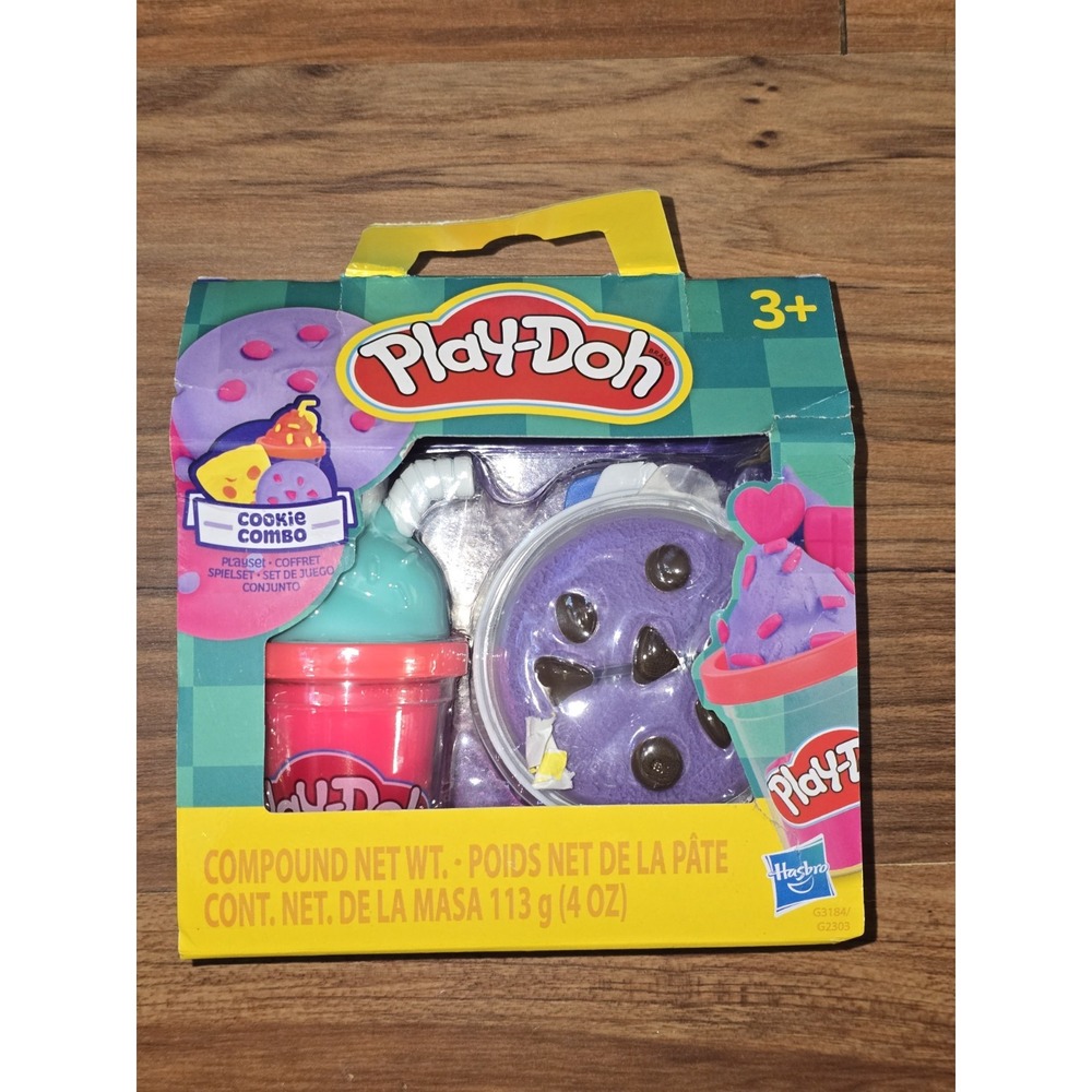 Hasbro Play-Doh Treats to Go Cookie Combo Playset Toy Arts & Crafts Kids S24